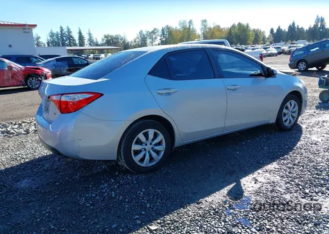 2015 Toyota Corolla Le from USA, damaged, VIN 2T1BURHE7FC352718